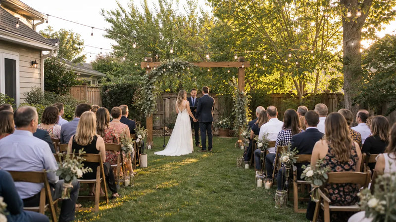 Small Backyard Wedding Ideas (Planning Sequence, Not Pinterest Reroll)