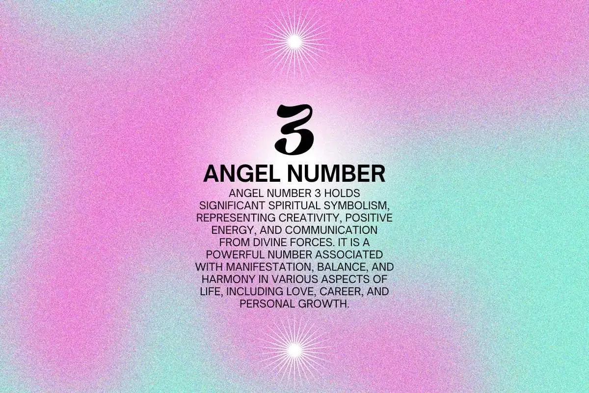 Angel Number 3 Mean