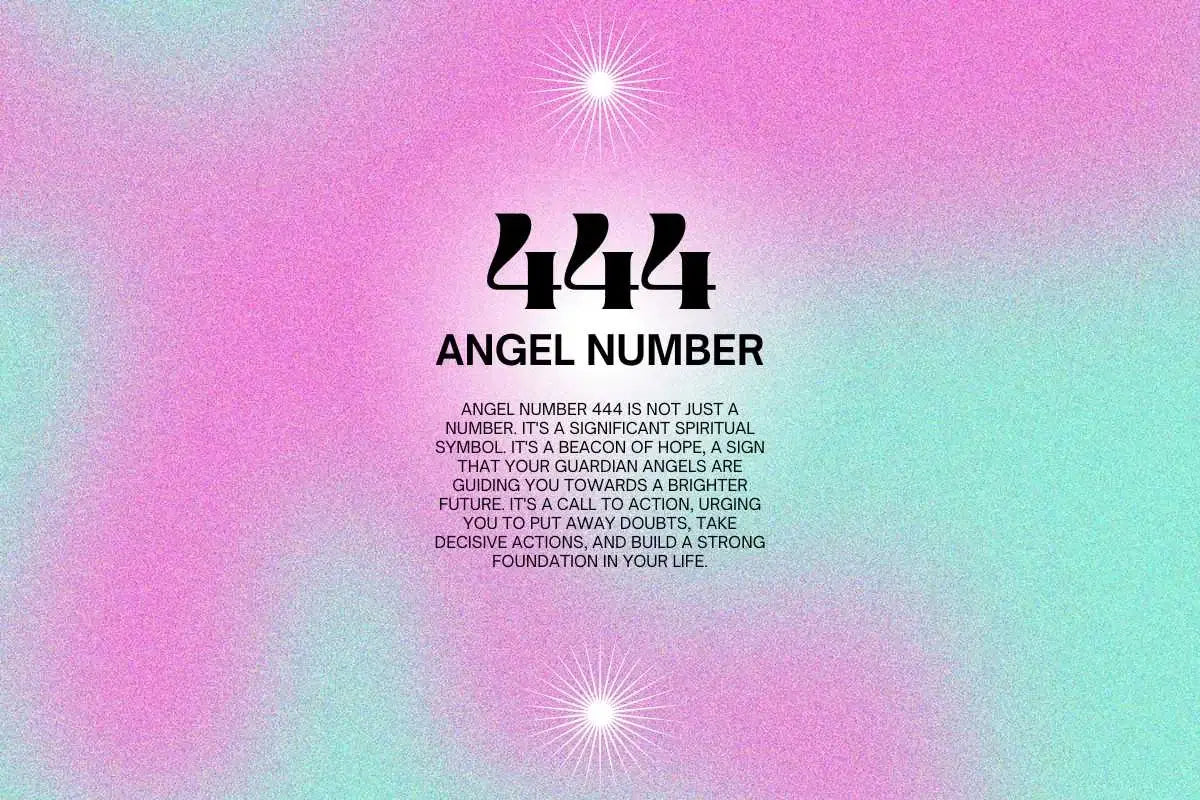444 Angel Number Meaning