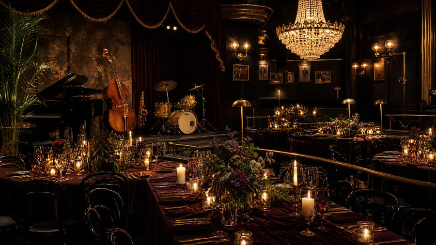 Jazz Club Wedding: 13 Reproducible 1920s Styling Ideas