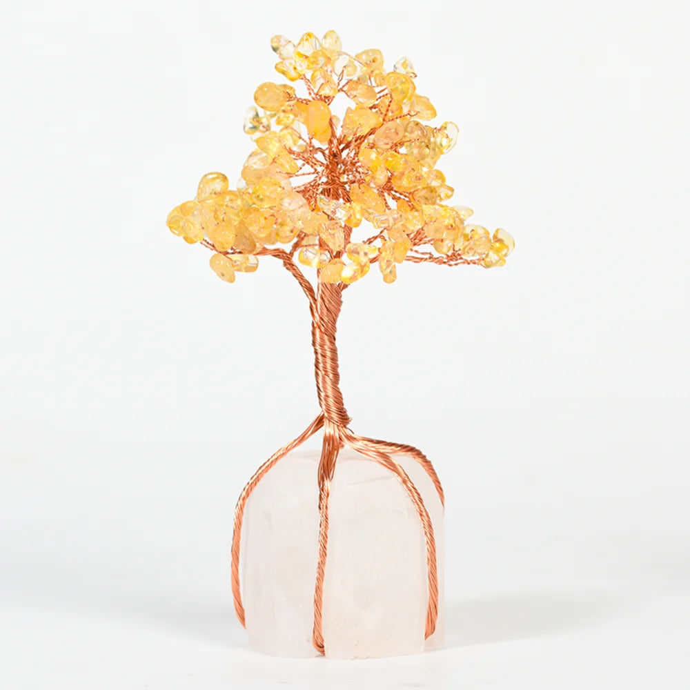Citrine Crystal Tree with Crystals