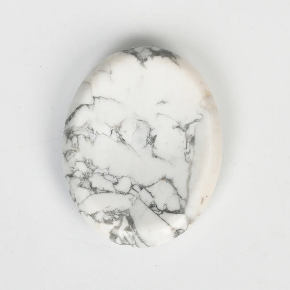 Howlite Worry Stone