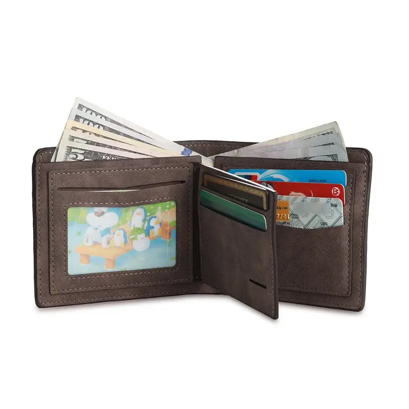 Men's Personalised Photo Wallet with Engraving