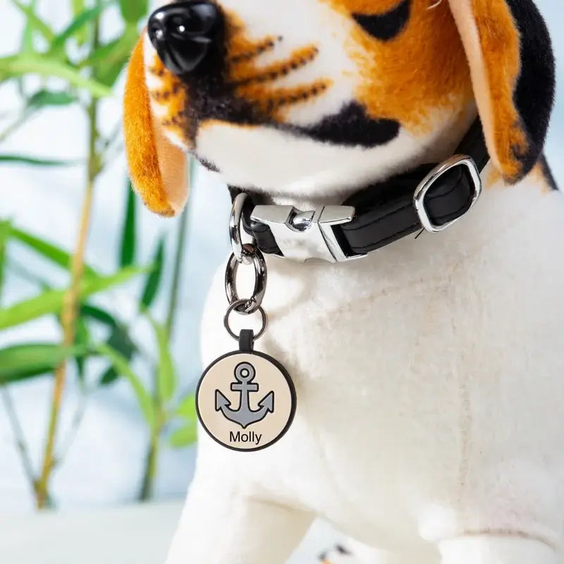 Six Style Silica Gel Personalised Dog Tag