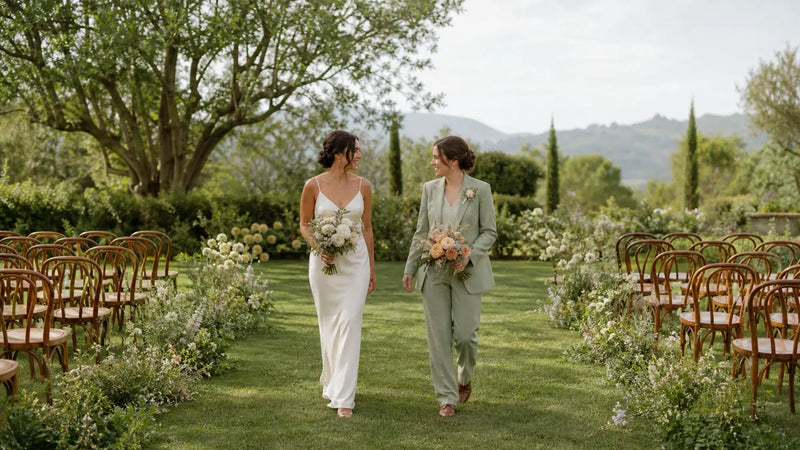 Two Brides, One Aisle — Wedding Without Gendered Defaults