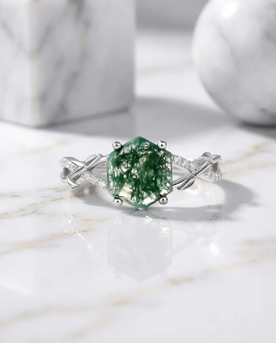 Moss Agate Hardness and Durability: The Mohs Scale Explained