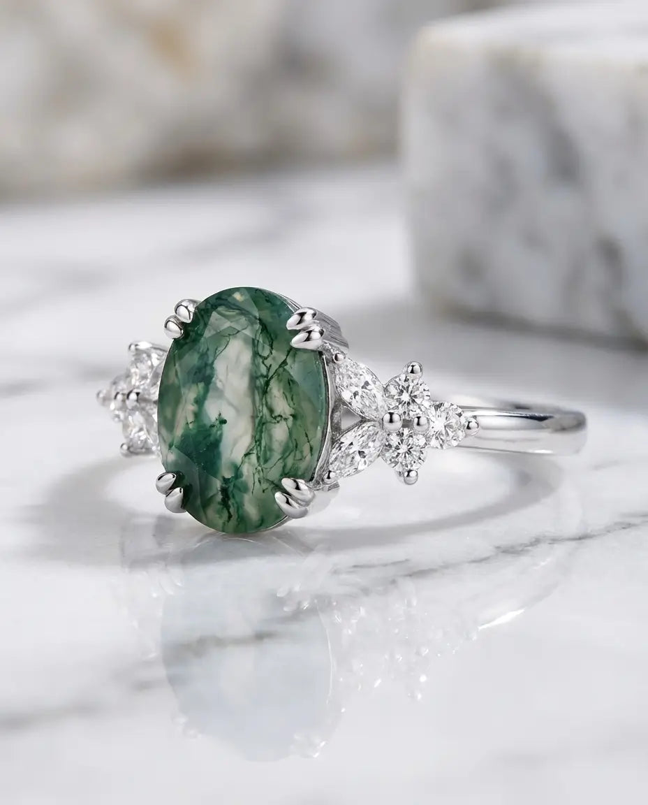 Moss Agate Meaning and Healing Properties