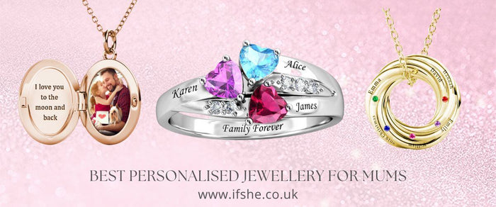 Best Personalised Jewellery for Mums