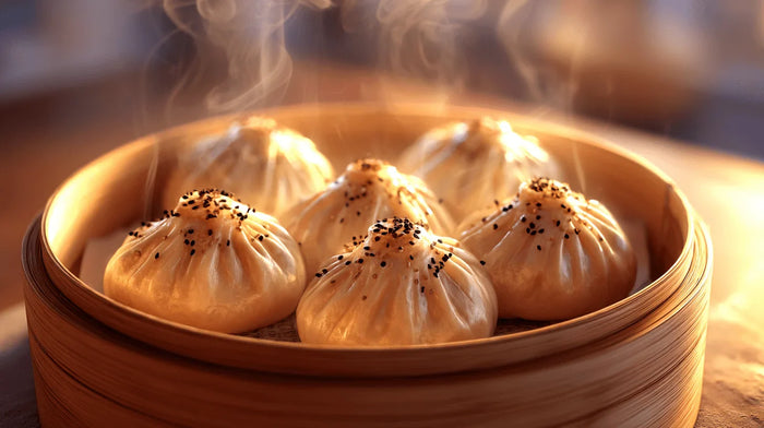 Easy Chinese BBQ Pork Steamed Buns (Char Siu Bao)