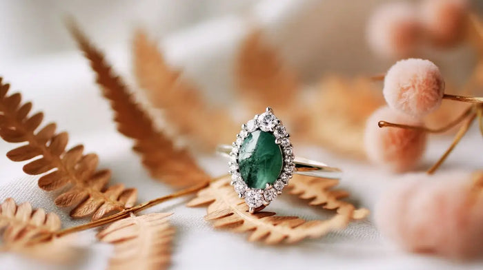 Moss Agate Ring - IfShe