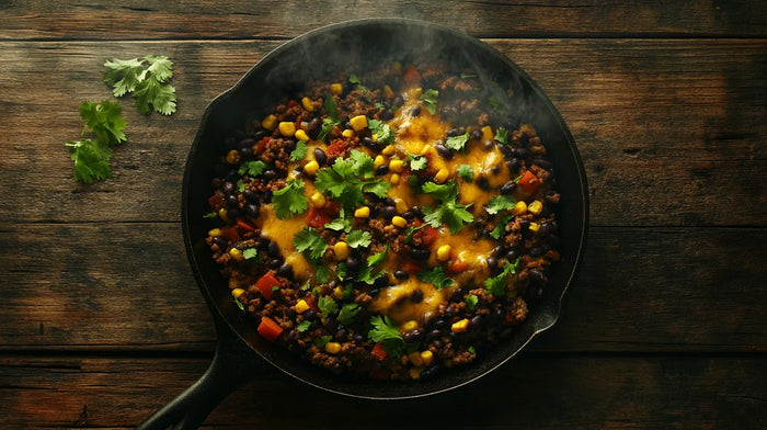 One‑Pan Ground Beef Taco Skillet: Ready in 20 Minutes