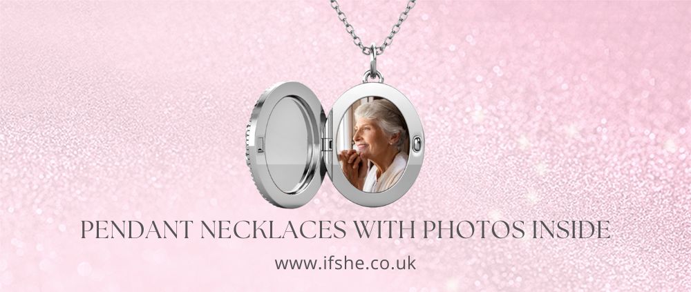 Pendant Necklaces with Photos Inside