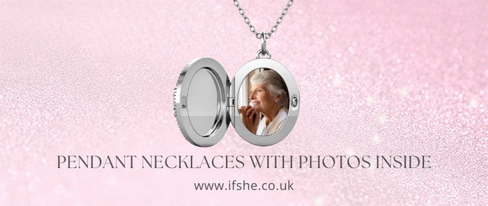 Pendant Necklaces with Photos Inside