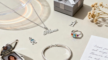 Personalised jewellery guide UK - name necklaces, birthstone rings, engraved bracelets, photo lockets