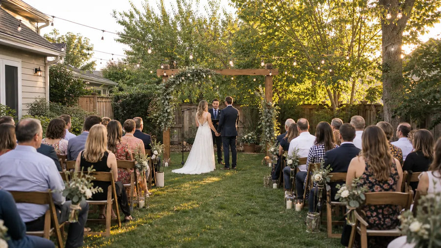 Small Backyard Wedding Ideas: A Planning Sequence