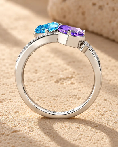 Personalised Name Ring for Her - inside engraving