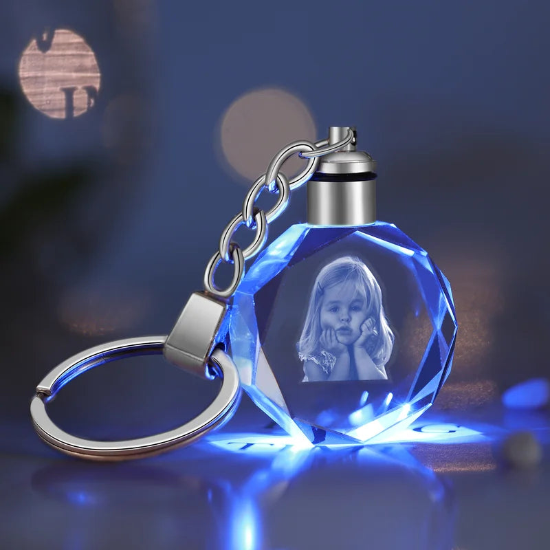Netted Crystal Key Rings Personalised Keyrings | Custom Engraved Keychains – IfShe UK