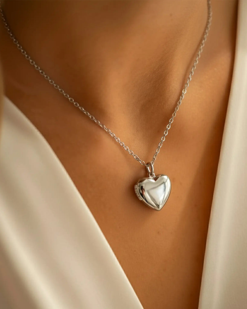 Personalised Heart Photo Locket Necklace IfShe