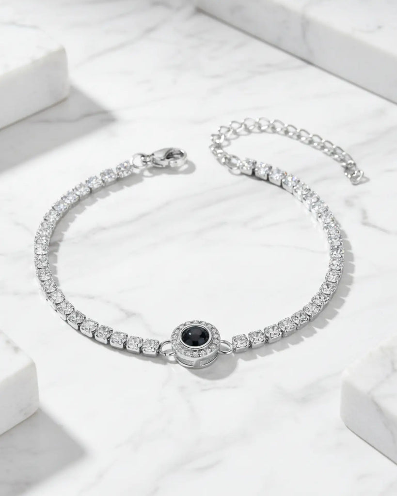 Photo Projection Tennis Bracelet for Women IfShe UK