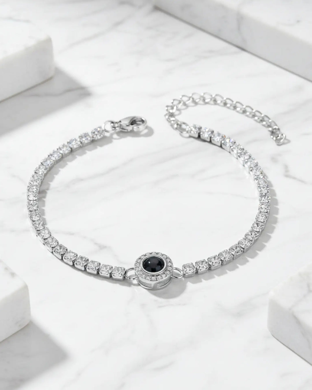 Photo Projection Tennis Bracelet for Women IfShe UK