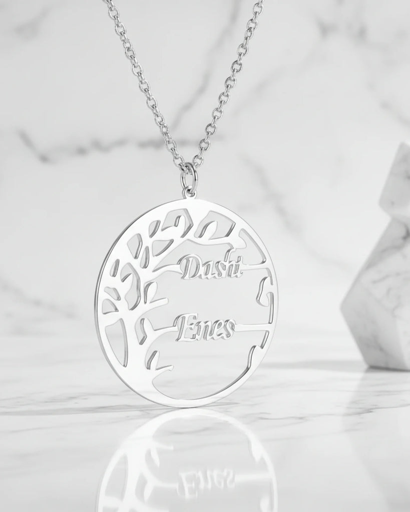 Tree of Life Family Name Necklace – Personalised Jewellery IfShe UK