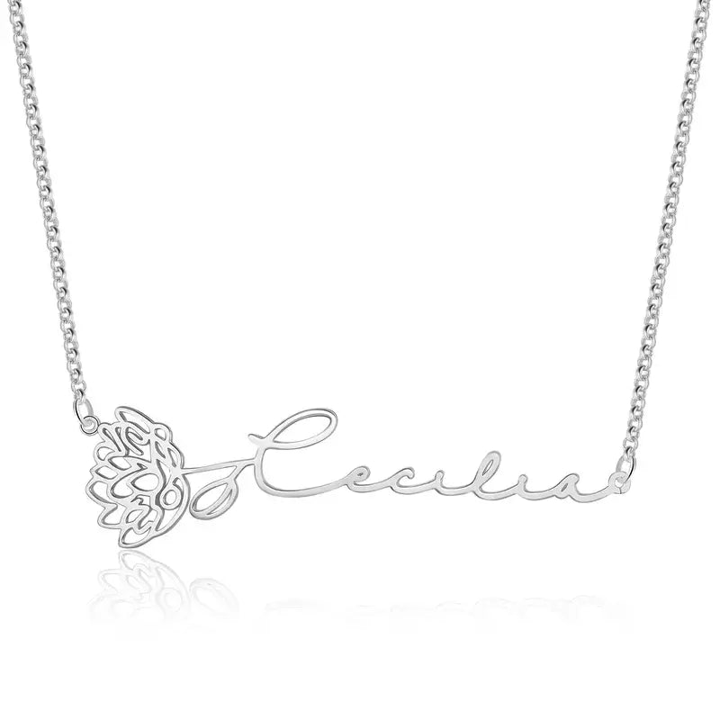 Cheap name 2025 necklace sterling silver