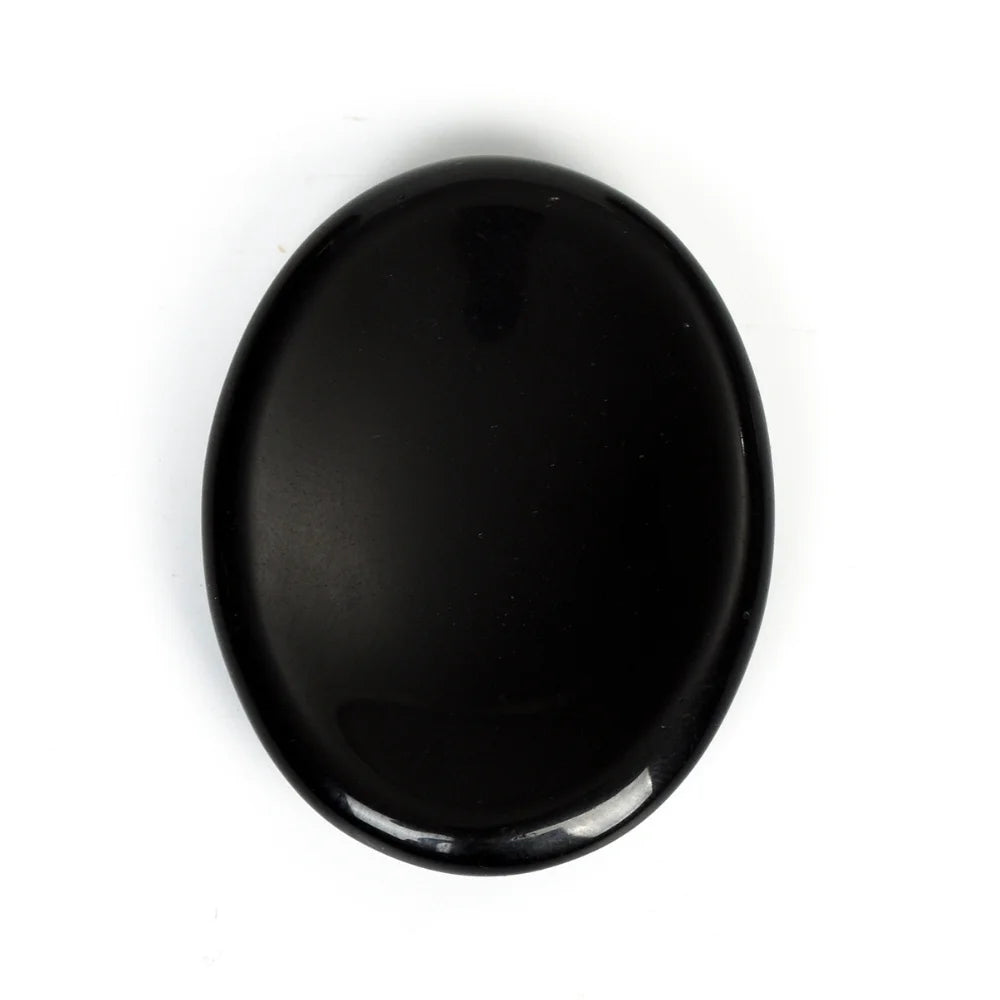 Black Obsidian Worry Stone
