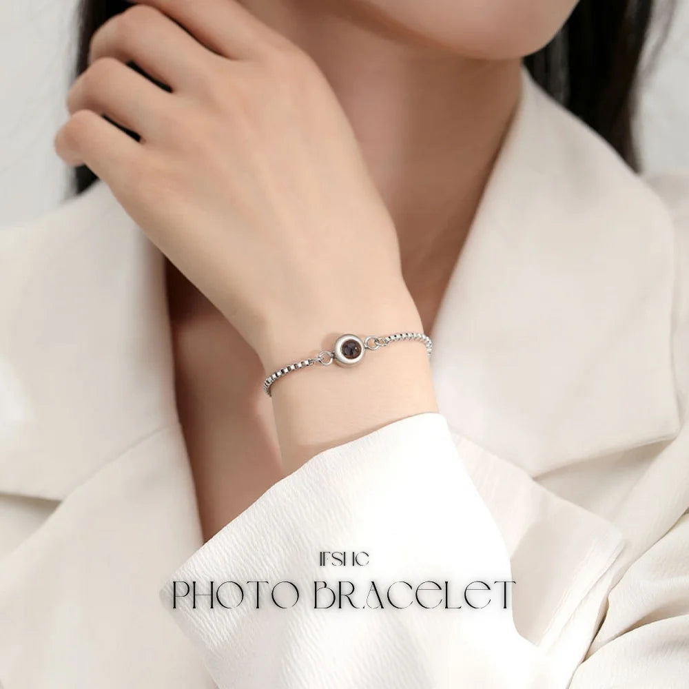 Bracelet with Picture Inside