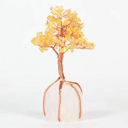 Citrine Crystal Tree with Crystals