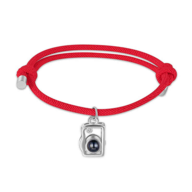 Couple Photo Projection Bracelet Camera Charms