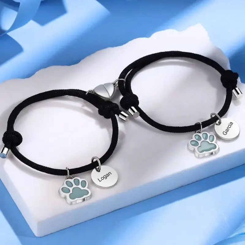 Charm bracelets for couples discount