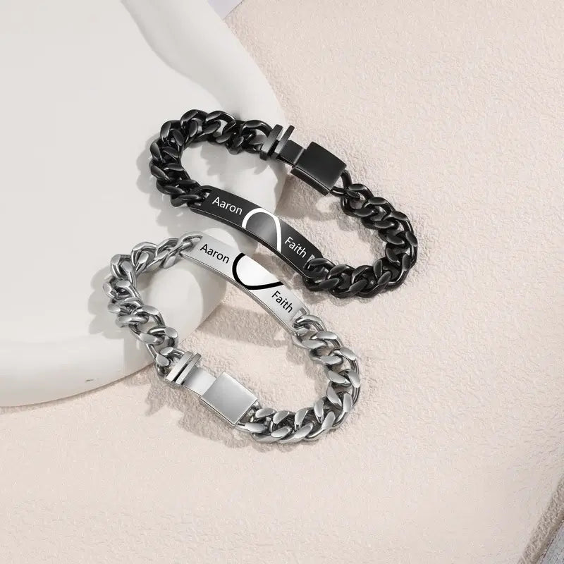 Half 2025 heart bracelet