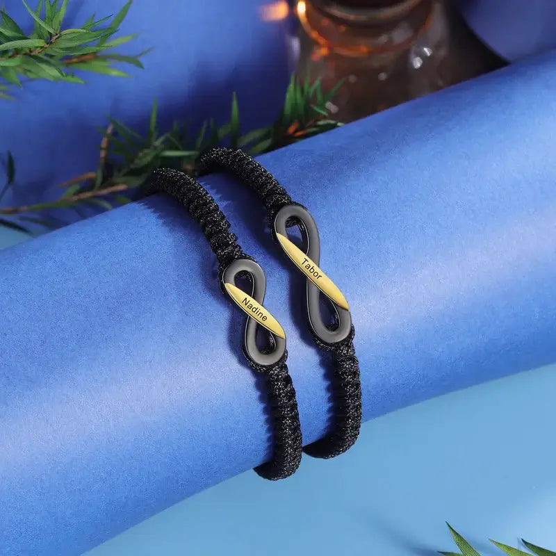 His and hers infinity 2025 bracelets