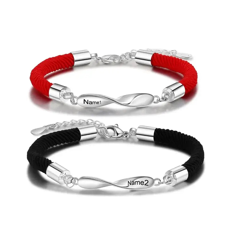 Men's Leather Bracelets UK - MYKA