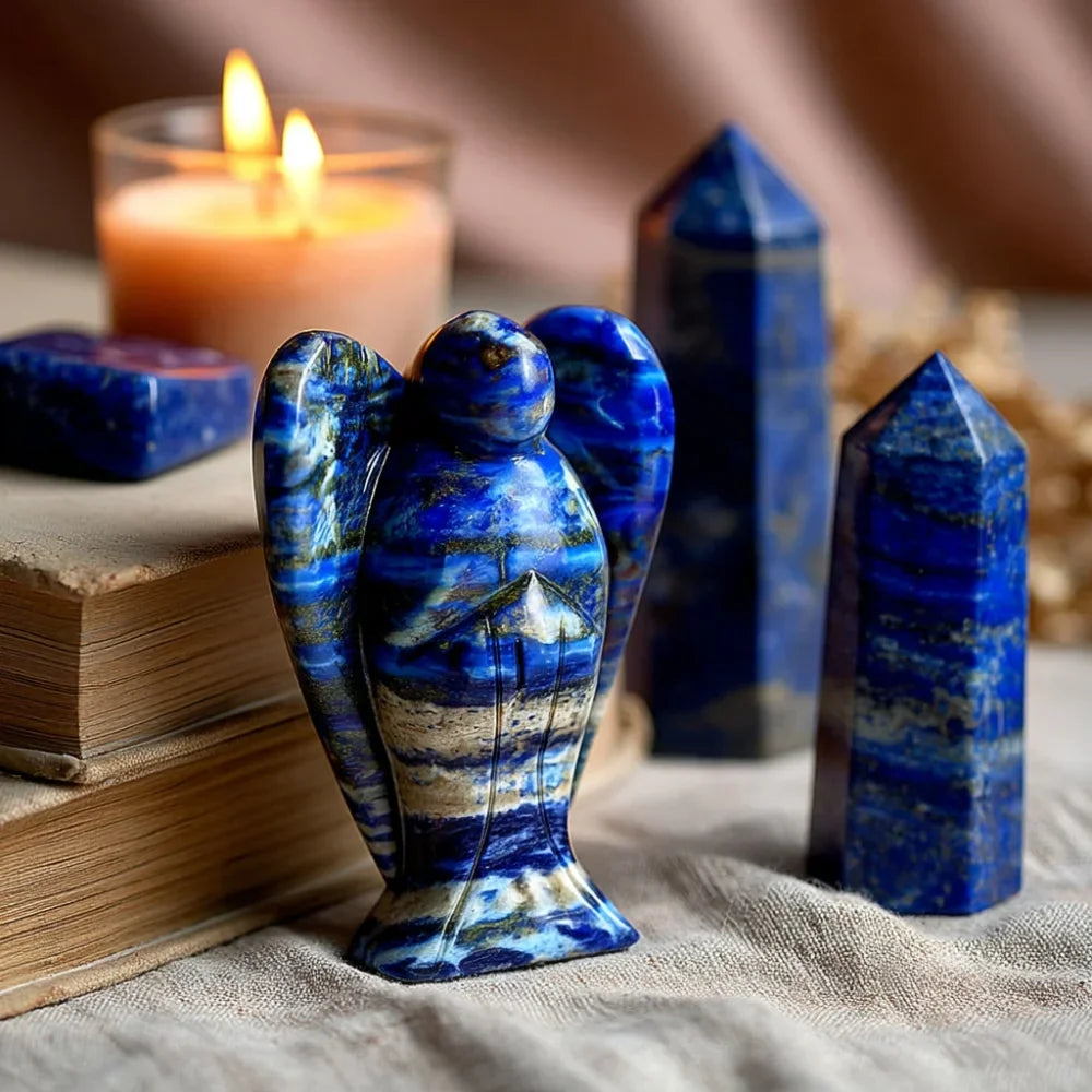Lapis Lazuli Angel - Wisdom Guardian