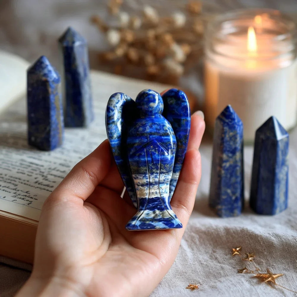 Lapis Lazuli Angel - Wisdom Guardian