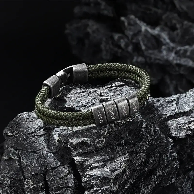 The Men's Bracelet | Braided Leather Bracelet | Men's Jewellery | KBN –  Kellective by Nikki