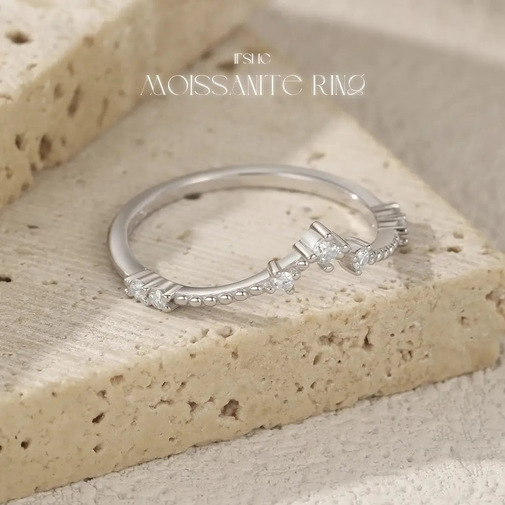 Moissanite Ring