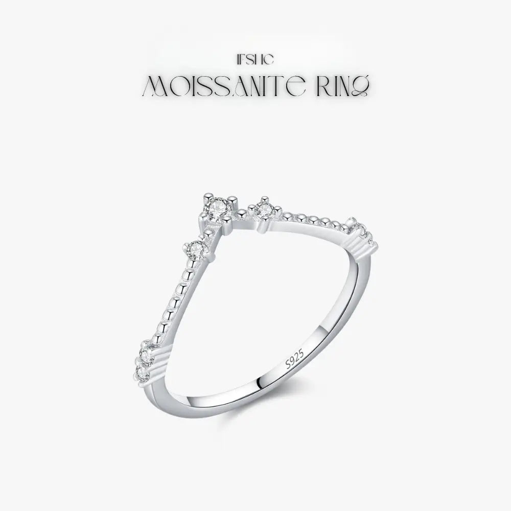 Moissanite Ring