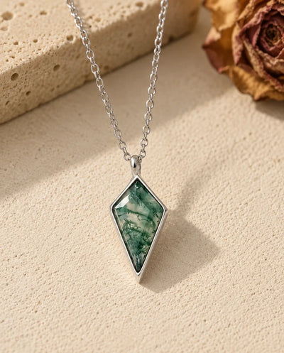 Moss Agate Necklaces