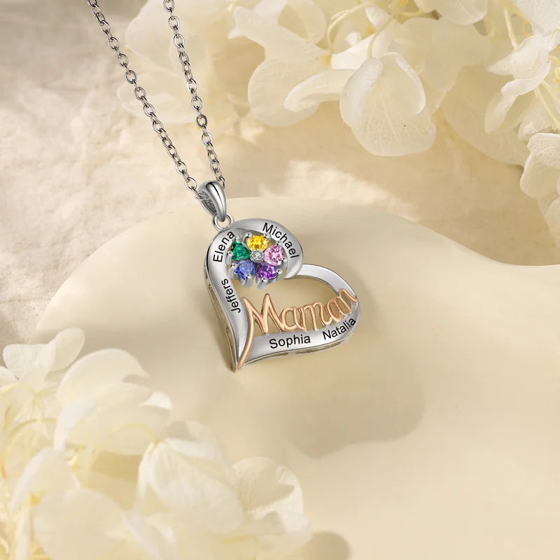 18K Gold Filled Love You Mom Necklace – Four Hanger Boutique