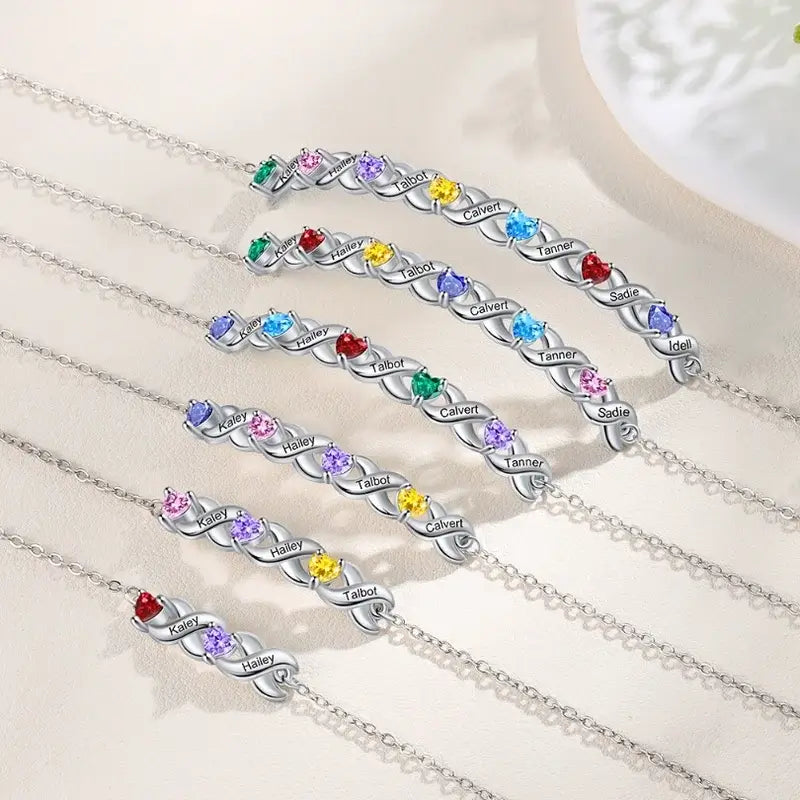 7 birthstone hot sale bracelet