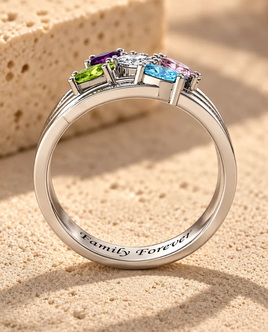 Personalised Ring for Mum - inside engraving