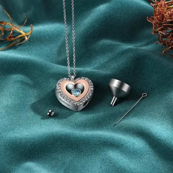 Personalised 2025 ashes necklace