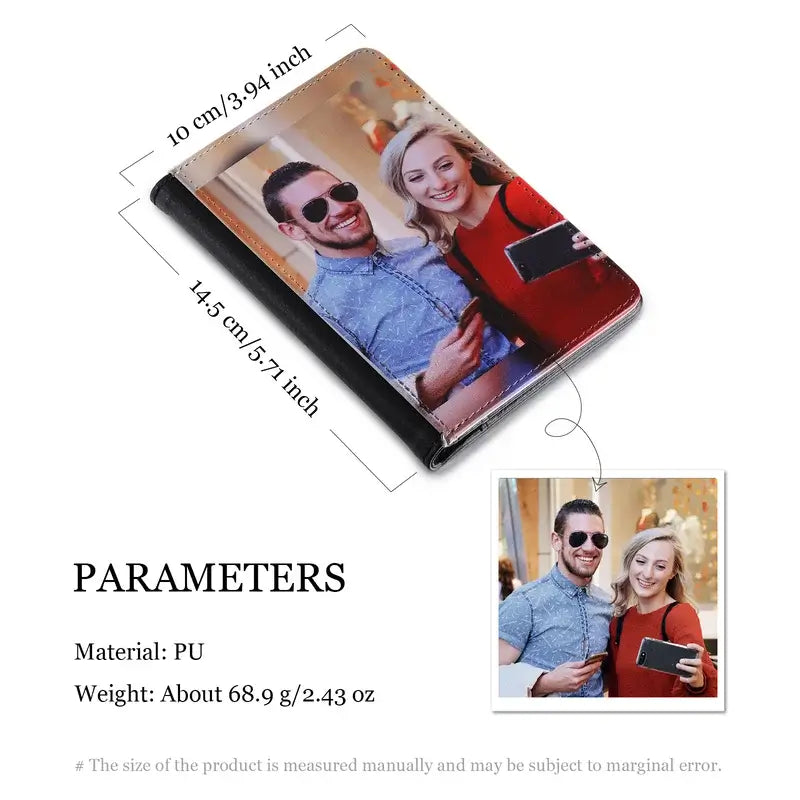 Personalised Colour Photo Wallet