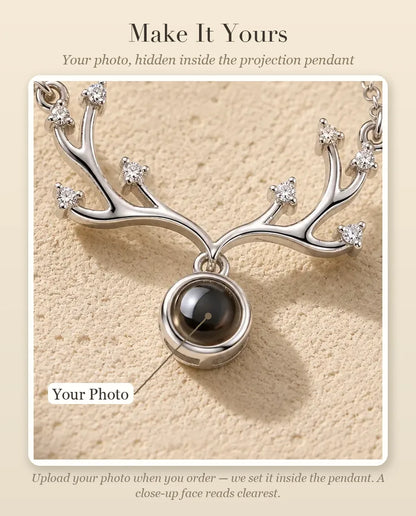 Photo Projection Necklace - personalisation guide: photo upload