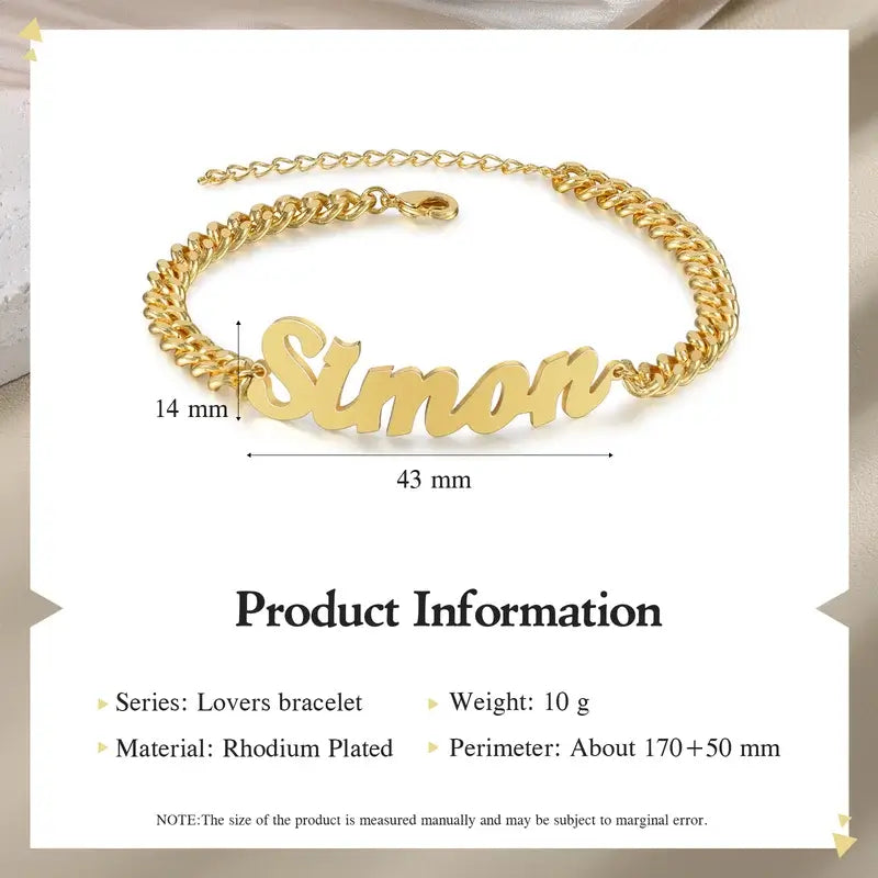 Buy Gold Friendship Bracelet, Personalized Couple Bracelet, Custom Chain  Bracelet, 14K Gold Filled Dainty Bracelet, Best Friend Bracelet, Sister  Online in India - Etsy