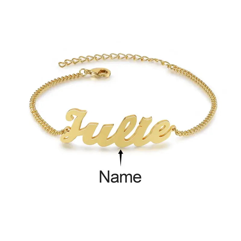 Personalised Couple Name Bracelets | Matching Bracelets | Couple Bracelets