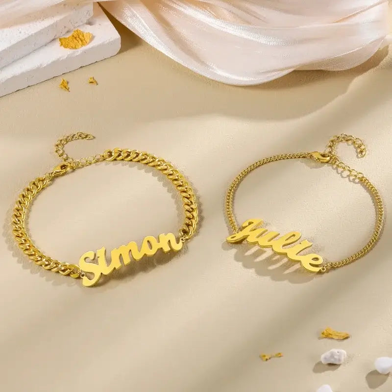 Bracelet 2025 gold name
