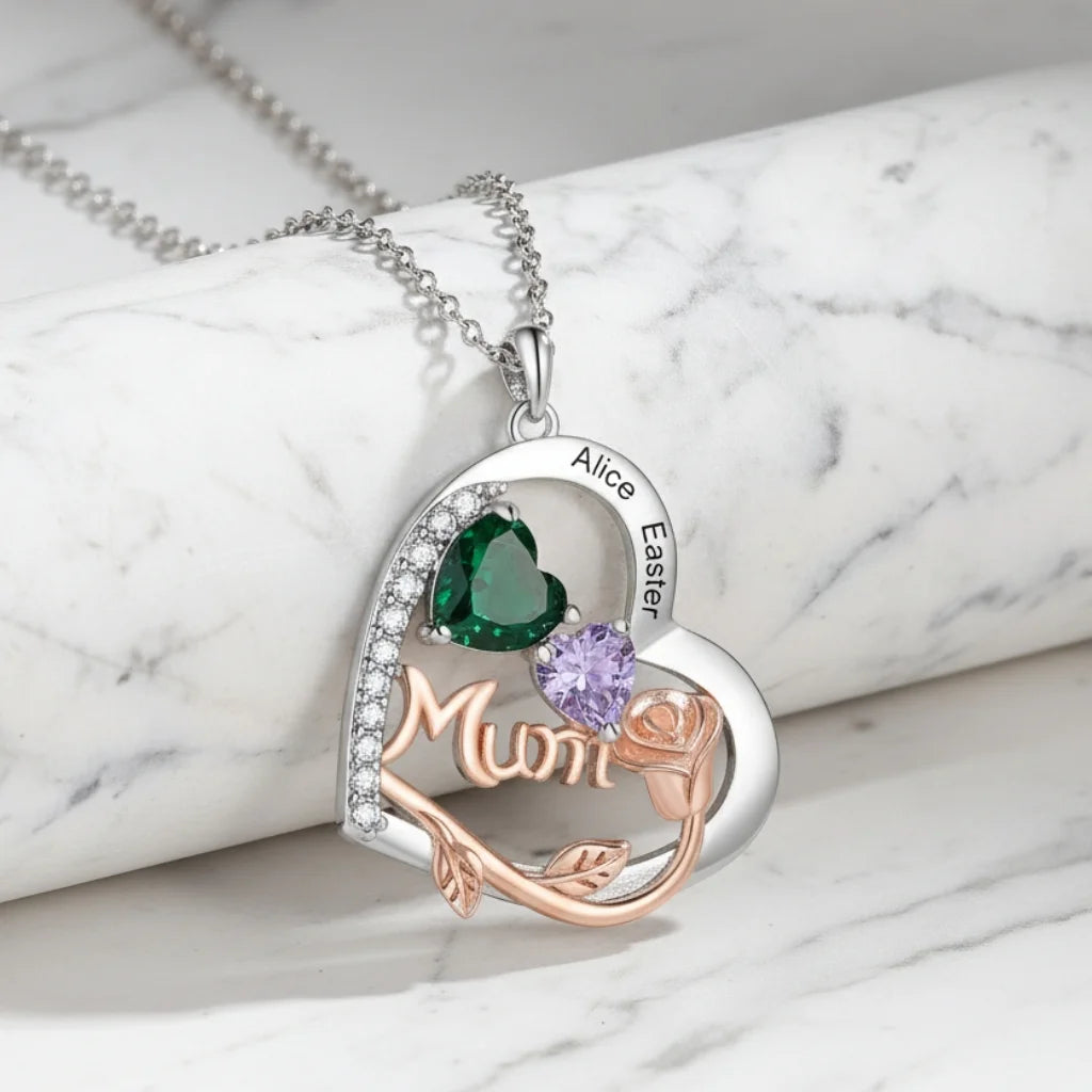 Engraved Grandmotherネックレススターリングシルバー カスタマイズおばあちゃんペンダント ジュエリーfo 並行輸入品